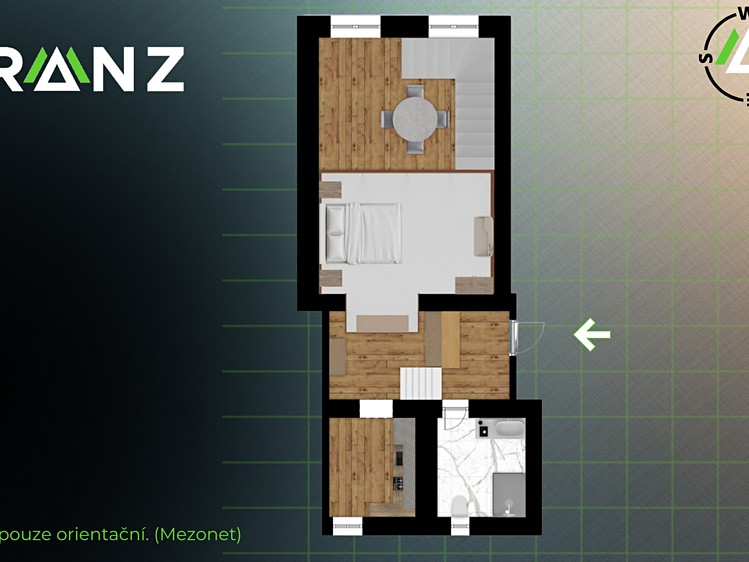 Pronájem bytu 2+1, 75 m² (5 z 21)