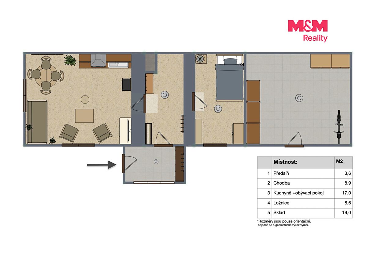 Prodej chalupy 80 m², pozemek 557 m² – fotografie 4
