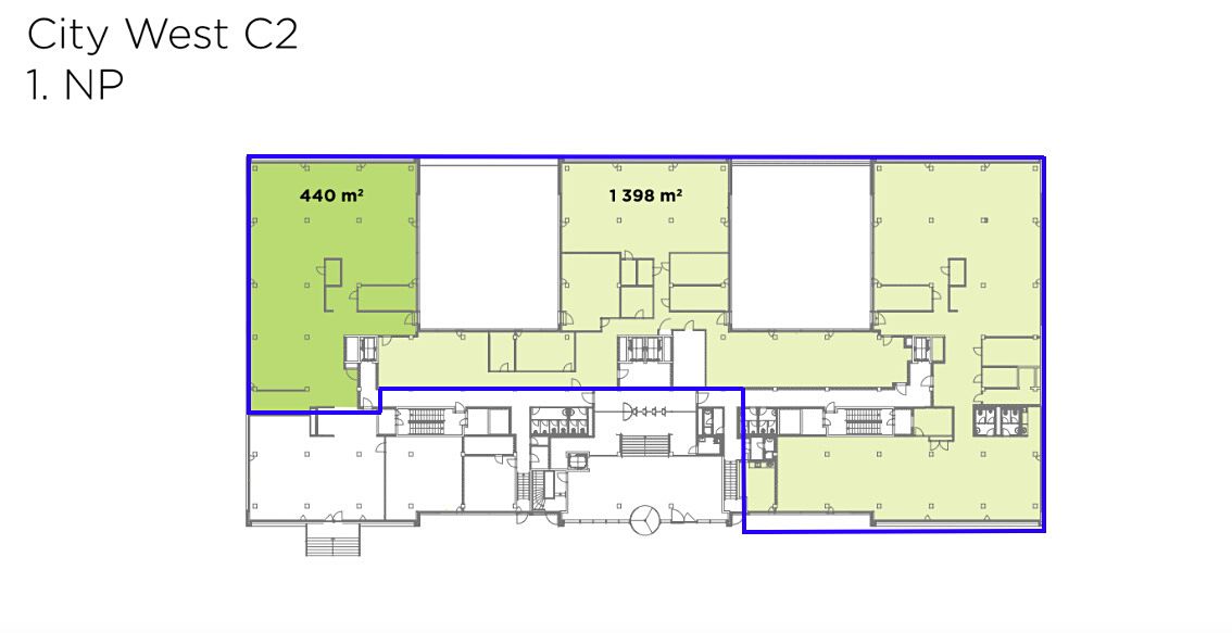 Pronájem kanceláře 300 m² – fotografie 3