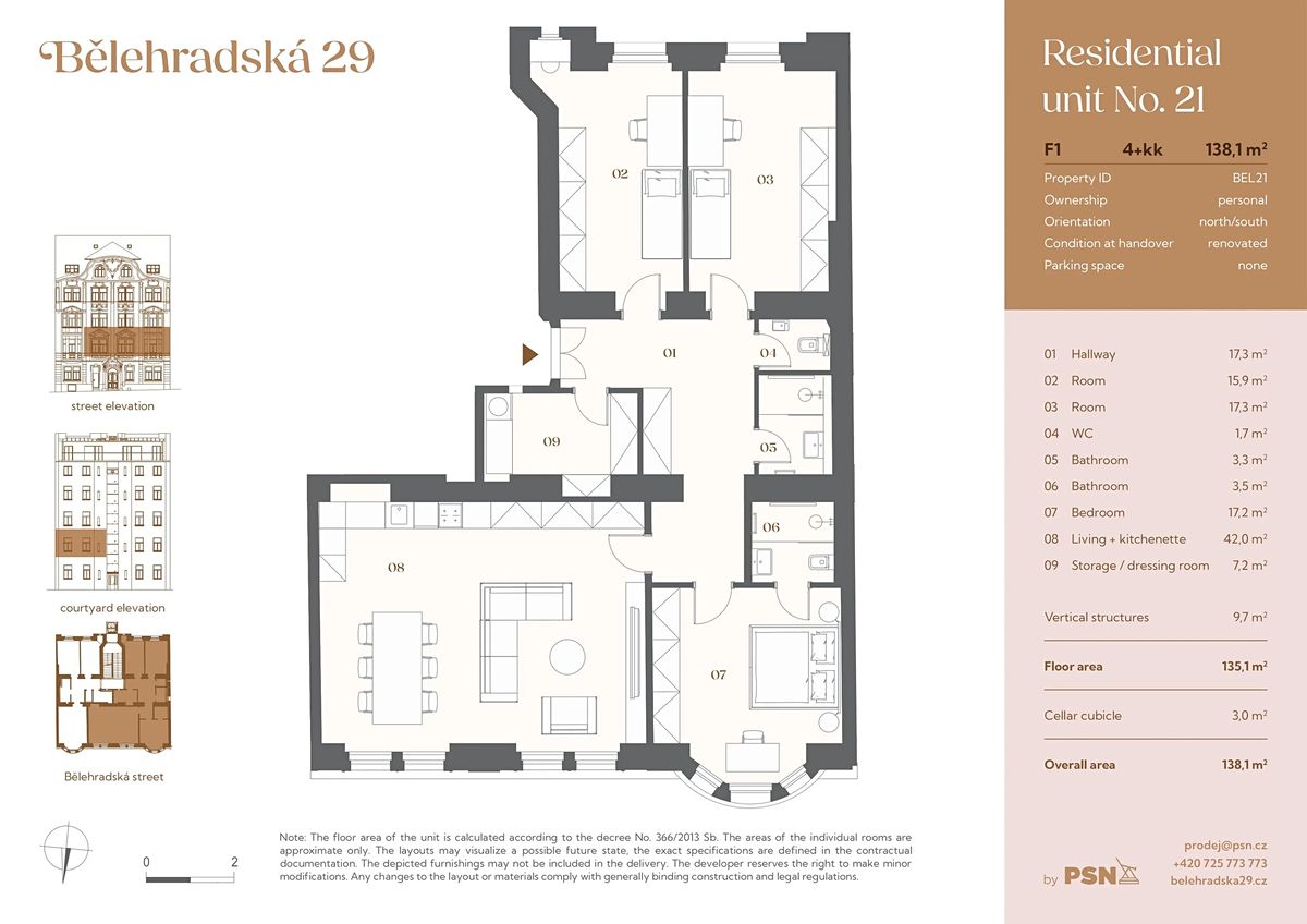 Prodej bytu 4+kk 125 m² – fotografie 3