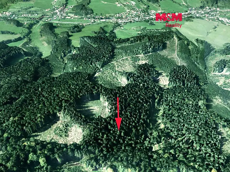 Prodej lesa 16820 m², Lhota u Vsetína – náhled fotky 1