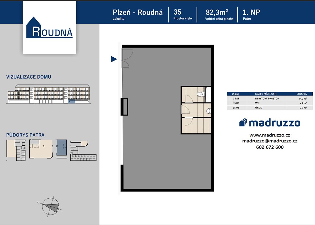 Prodej obchodního prostoru 82 m² – fotografie 5