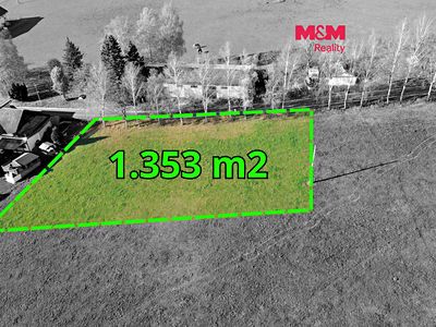 Prodej stavebního pozemku 1353 m²