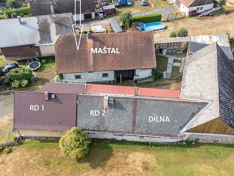 Prodej zemědělské usedlosti 1300 m², pozemek 2630 m², Plánice – náhled fotky 2