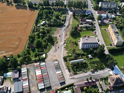 Dražba  stavebního pozemku 406 m²
