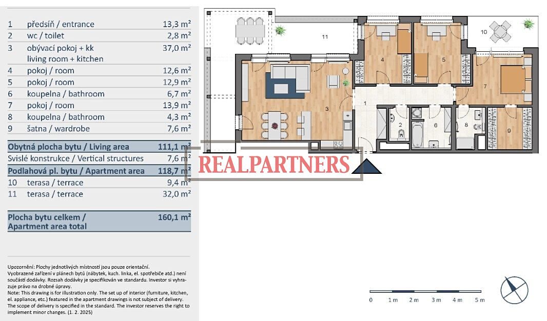 Prodej bytu 4+kk 160 m² – fotografie 3