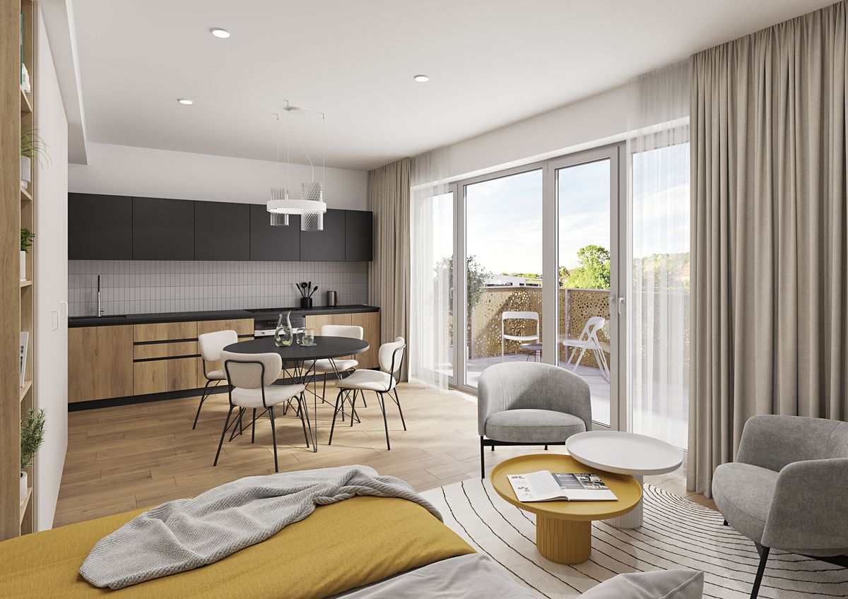 Prodej bytu 1+kk 36 m² – fotografie 2
