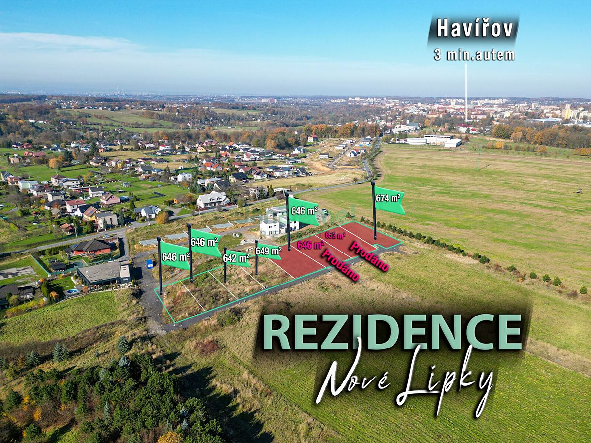 Prodej stavebního pozemku 646 m² – fotografie 3