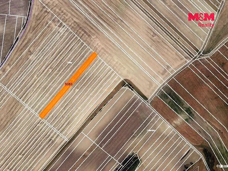 Prodej pole 855 m², Šardice – náhled fotky 3