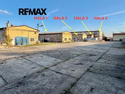 Prodej výrobní haly, prostoru 2724 m²