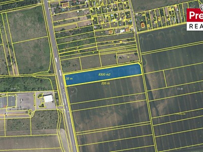 Prodej  komerčního pozemku 8 300 m²