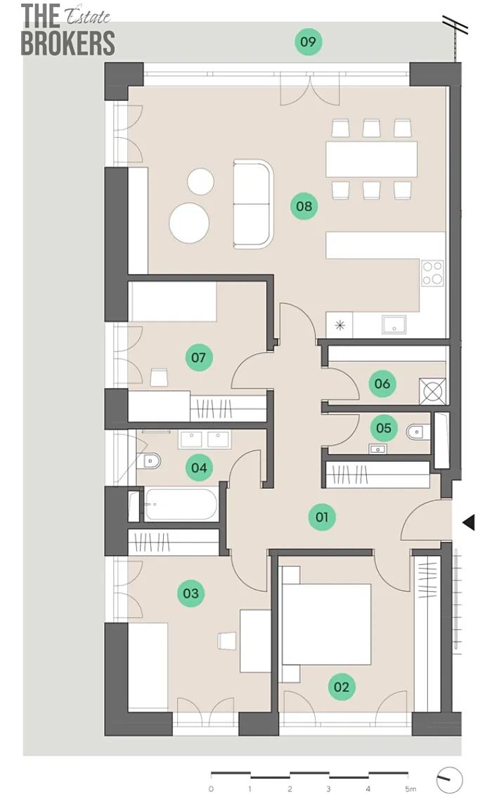 Prodej bytu 4+kk 100 m² – fotografie 4