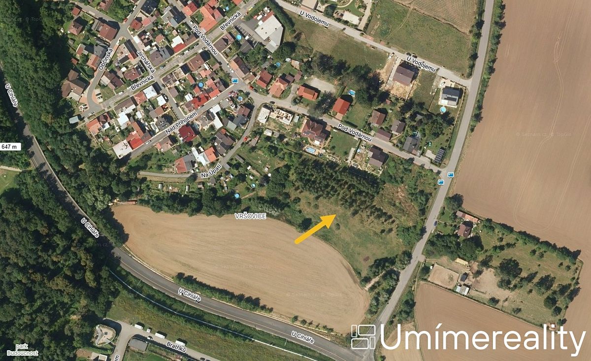 Prodej stavebního pozemku 9522 m²