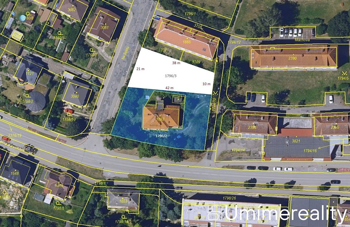 Prodej stavebního pozemku 617 m²