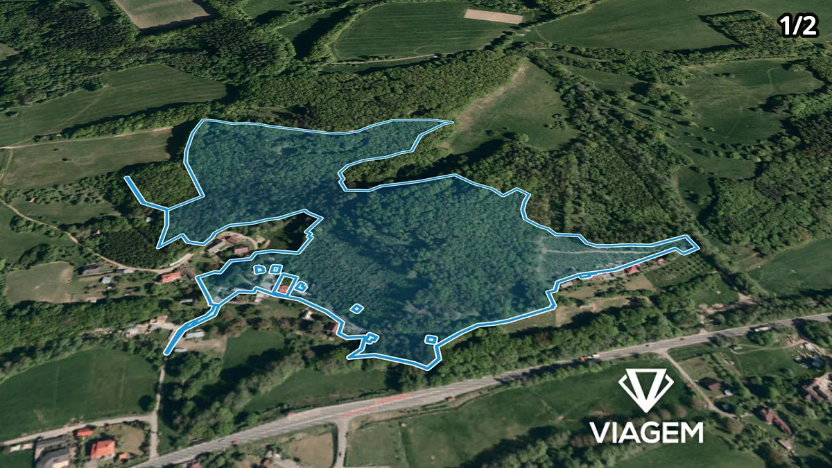 Prodej podílu 1/66 pole 2087 m²