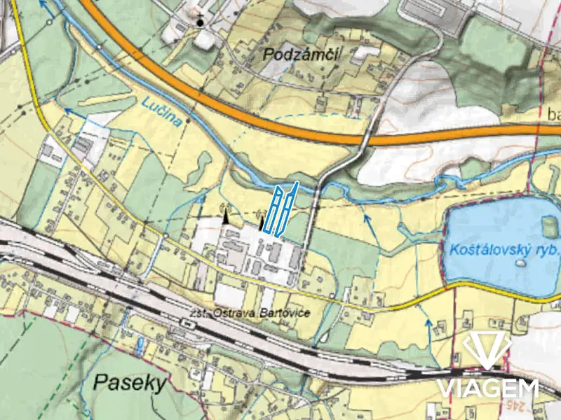 Prodej pole 5540 m², Ostrava – náhled fotky 3