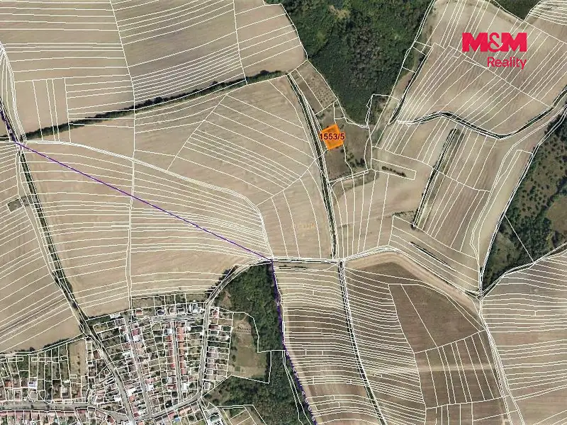 Prodej louky 1332 m², Kyjov – náhled fotky 3