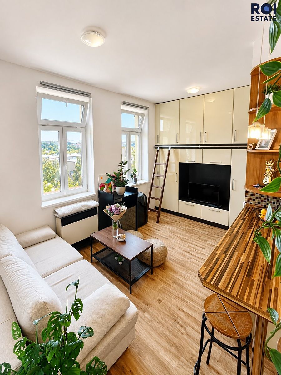 Pronájem bytu 1+kk 34 m²