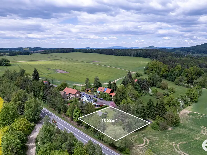 Prodej stavebního pozemku 1062 m², Ohařice – náhled fotky 3