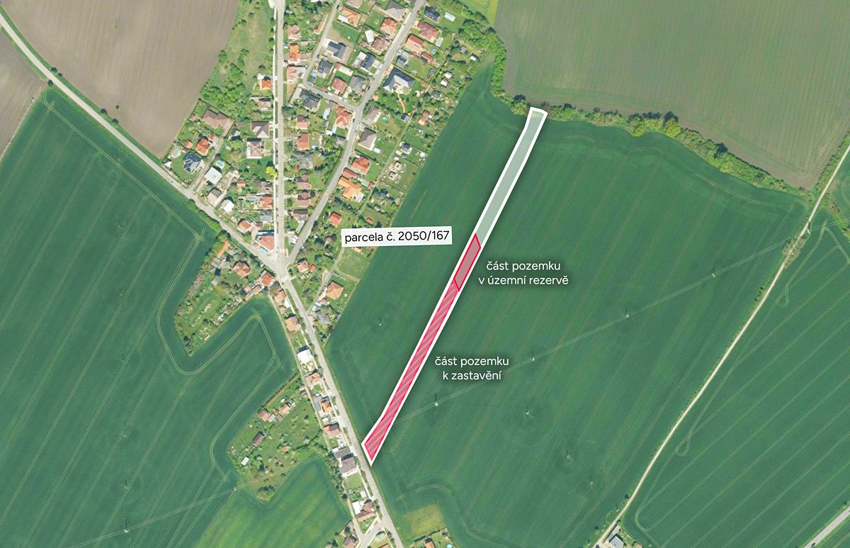 Prodej stavebního pozemku 5506 m²