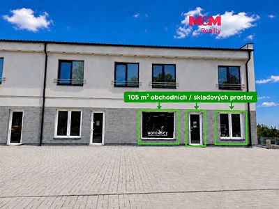 Pronájem obchodního prostoru 105 m²