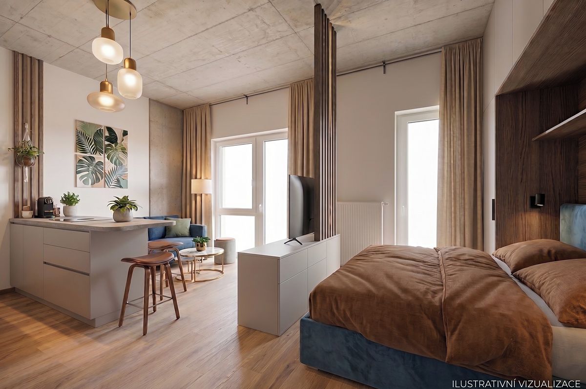 Prodej bytu 1+kk 36 m² – fotografie 2