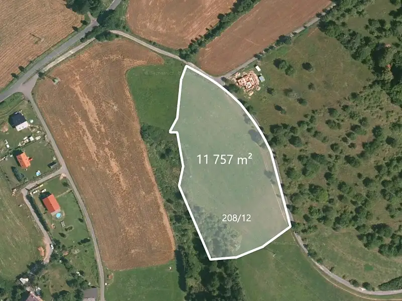 Prodej stavebního pozemku 11757 m², Bojanovice – náhled fotky 2