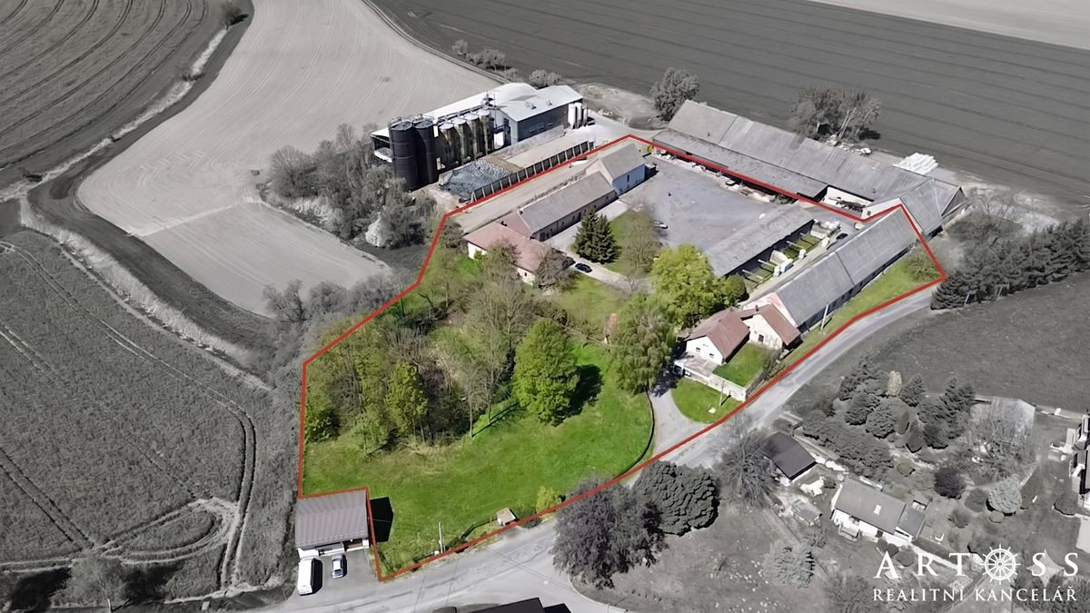 Prodej zemědělského objektu 1528 m²