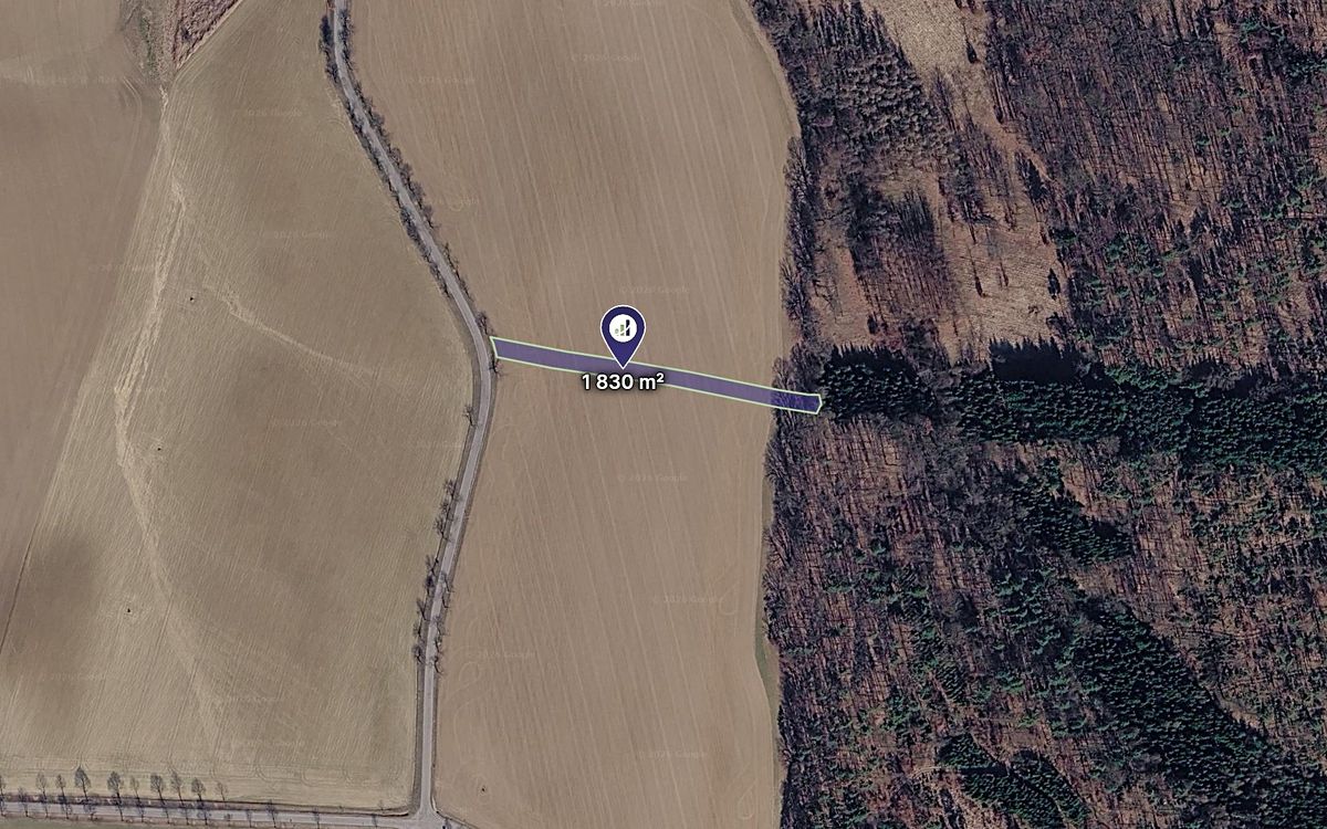 Prodej pole 1830 m²