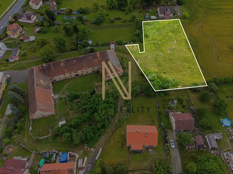 Prodej stavebního pozemku 4041 m², Červené Poříčí – náhled fotky 1