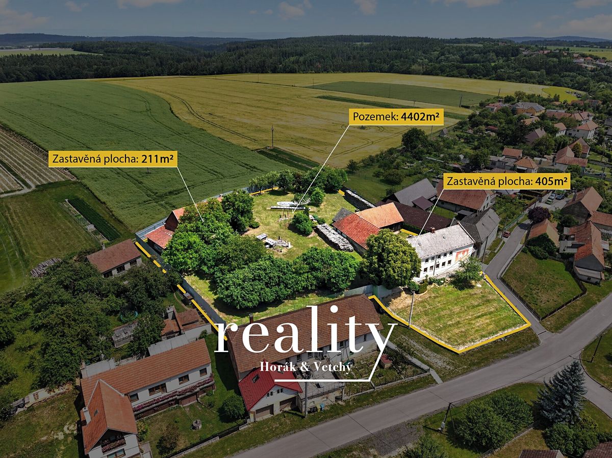 Prodej zemědělské usedlosti 127 m², pozemek 4481 m² – fotografie 2