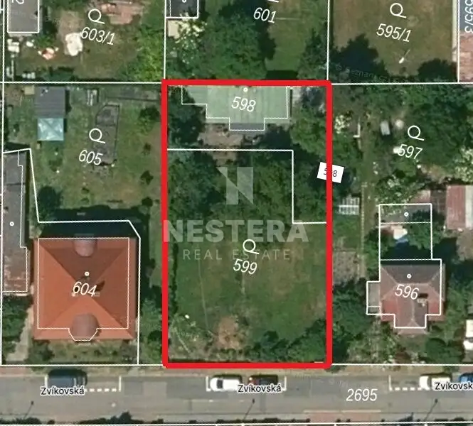 Prodej stavebního pozemku 834 m², Praha – náhled fotky 1