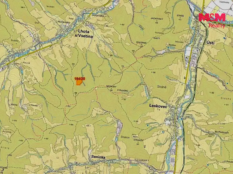 Prodej lesa 16820 m², Lhota u Vsetína – náhled fotky 2