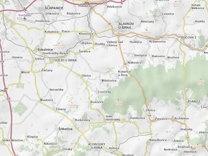 Prodej pozemku 1102 m², Bošovice – náhled fotky 3