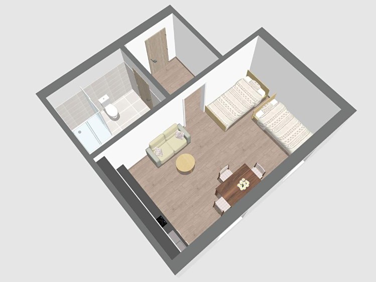 Wohnung 1+kk zum Kauf, 26 m² (14 von 17)