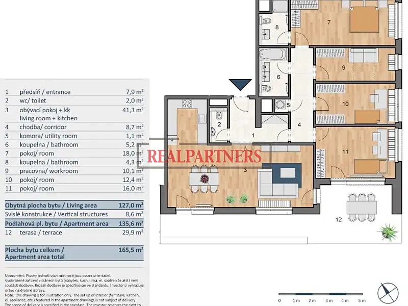 Prodej bytu 5+kk 165 m², Praha – náhled fotky 2