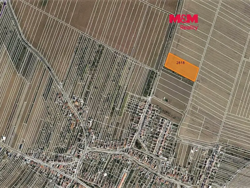 Prodej pole 5315 m², Šakvice – náhled fotky 1