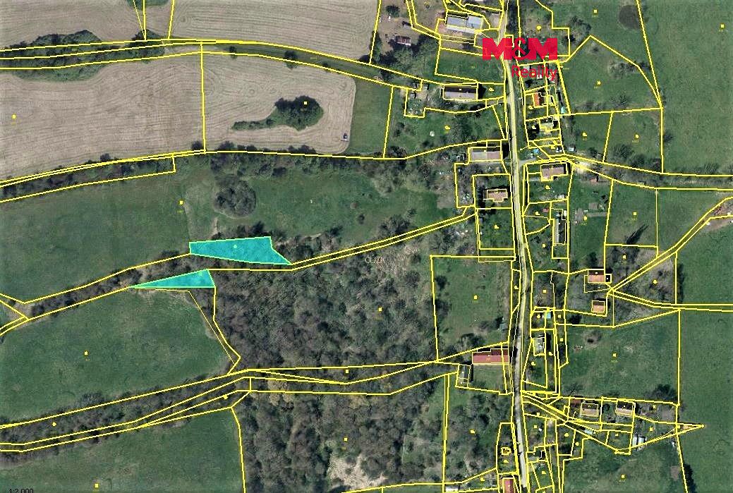 Prodej louky 1399 m², Kozly – fotka 1 z 3