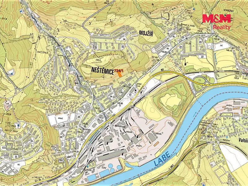 Prodej louky 541 m², Ústí nad Labem – náhled fotky 2