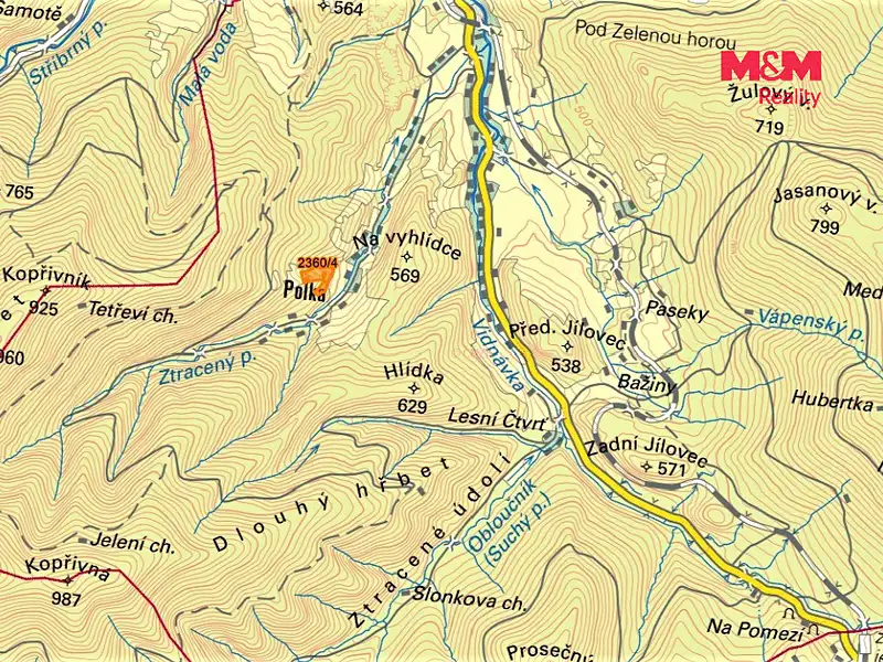 Prodej lesa 23052 m², Vápenná – náhled fotky 2