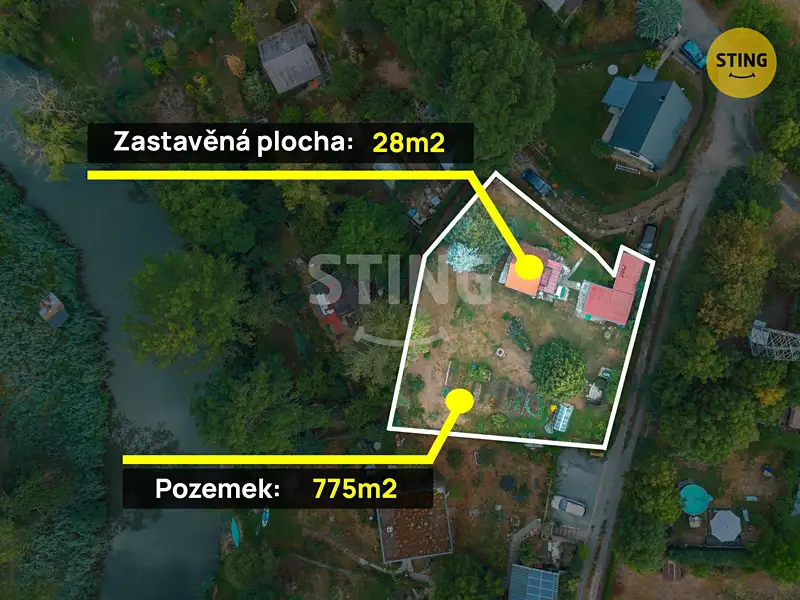 Prodej chaty 35 m², pozemek 775 m², Sezemice – náhled fotky 3