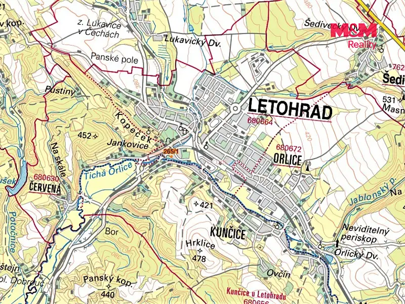 Prodej zahrady 239 m², Letohrad – náhled fotky 2