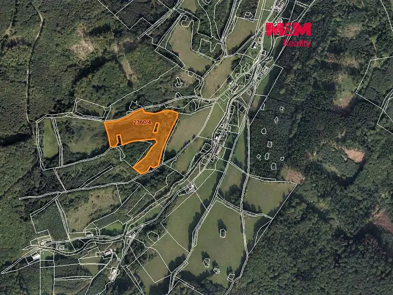 Prodej lesa 23052 m², Vápenná – náhled fotky 1
