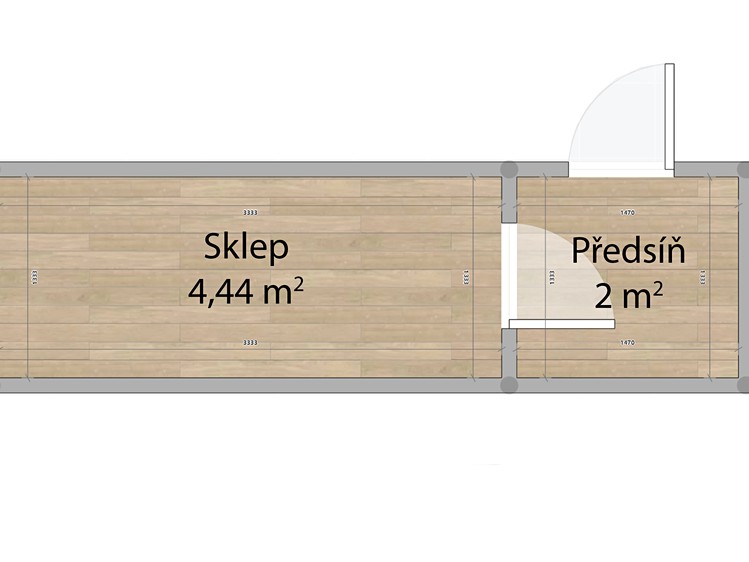 Wohnung 2+1 zum Kauf, 46 m² (18 von 20)