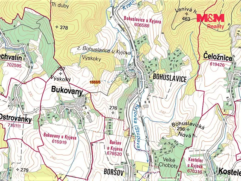 Prodej louky 1332 m², Kyjov – náhled fotky 2