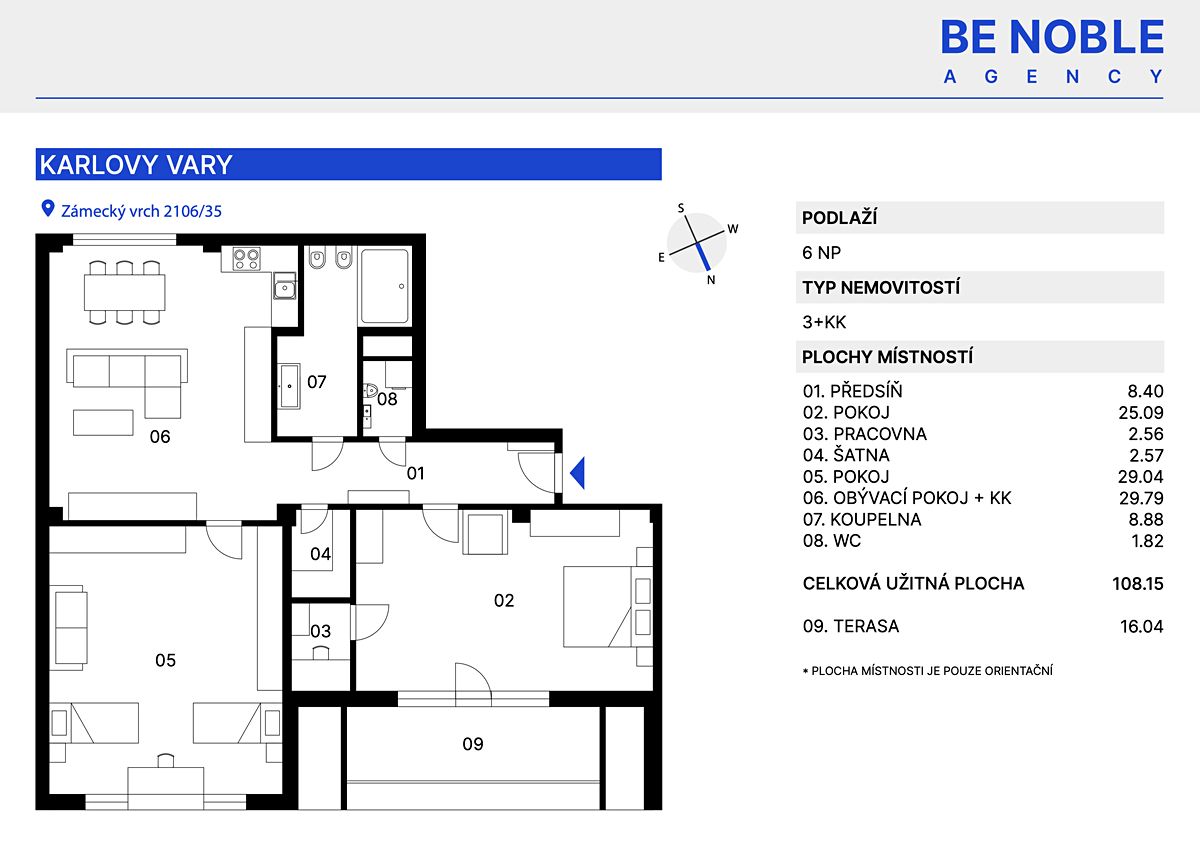 Prodej bytu 3+kk 108 m² – fotografie 3