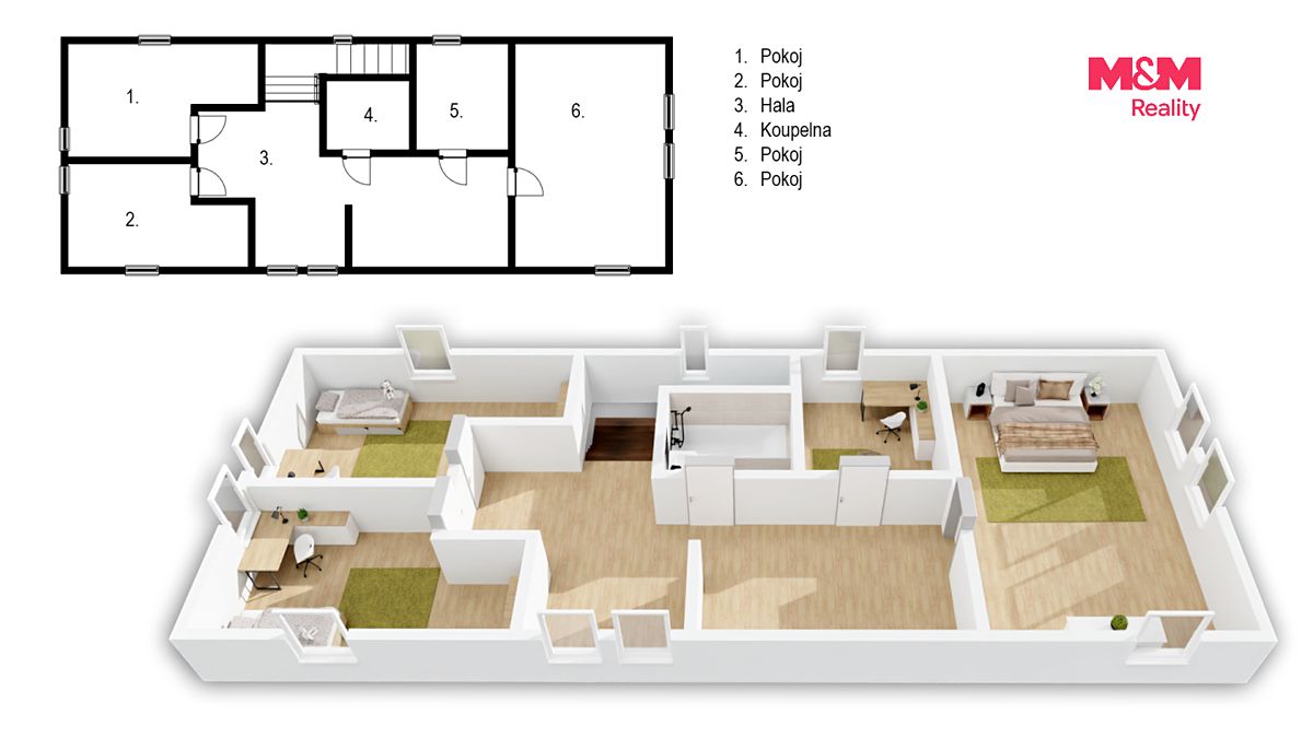 Prodej rodinného domu 180 m², pozemek 3926 m² – fotografie 3