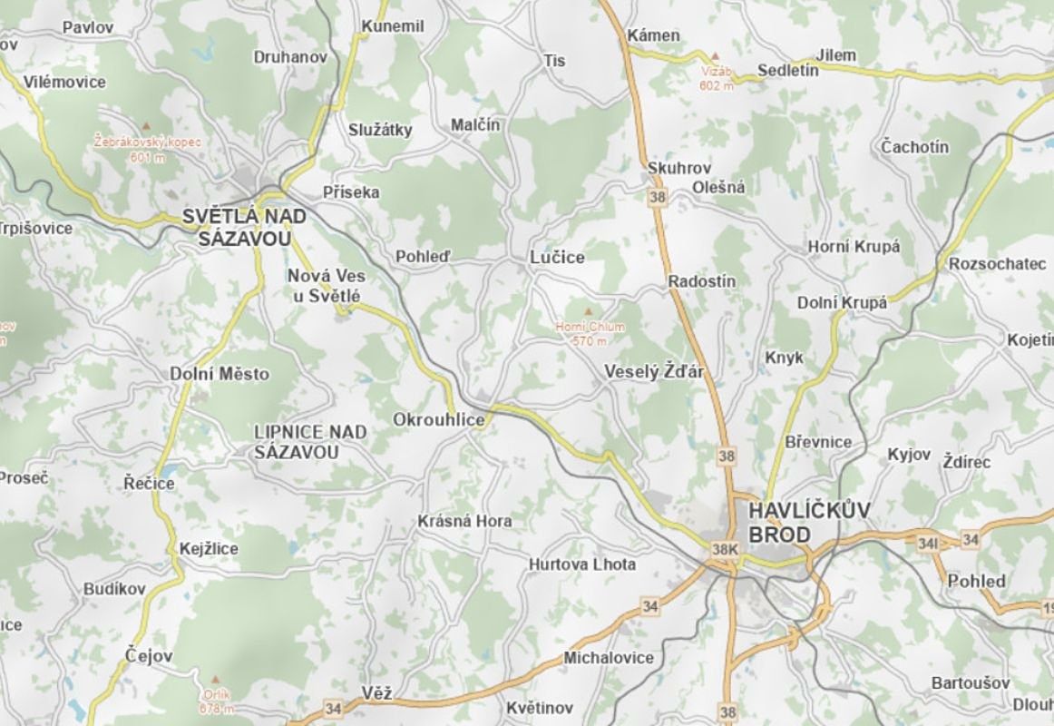 Prodej stavebního pozemku 4203 m² – fotografie 3