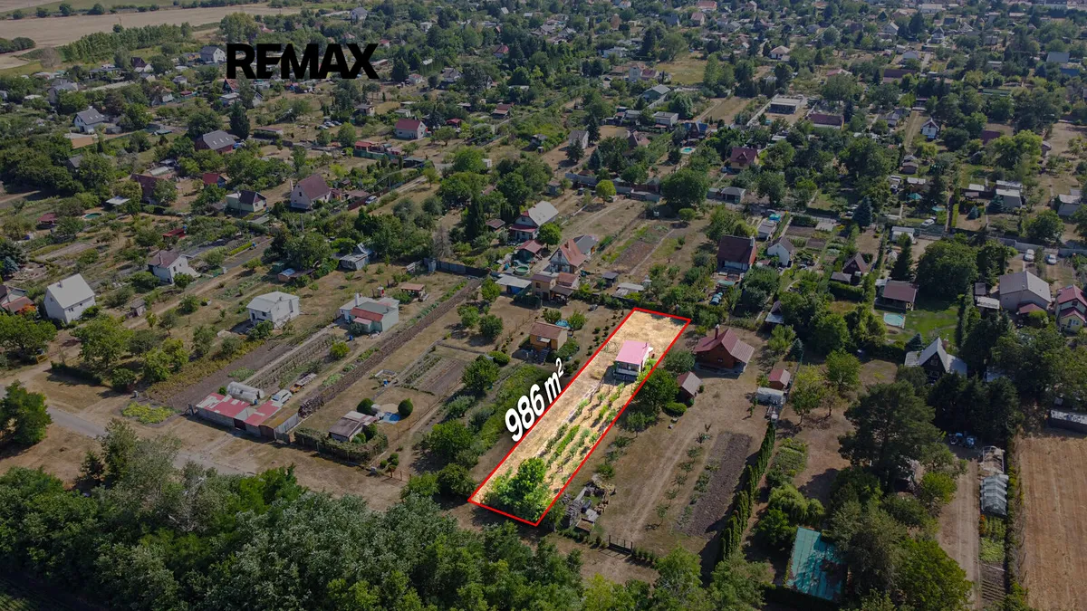 Prodej zahrady 986 m²