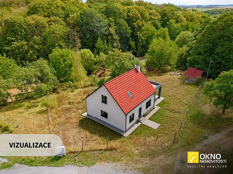 Prodej stavebního pozemku 1184 m², Braníškov – náhled fotky 1